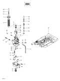 1999 Skandic Wide Track - Carburetor Wide Track LC (494) parts diagram