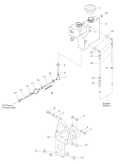1999 Ski-Doo Formula Deluxe 500 LC 583 670 Support and Oil Tank parts diagram