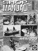 Bombardier SeaDoo 1993 factory shop manual