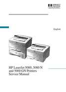 LaserJet 5000, 5000N and 5000GN Printers Service Manual