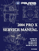 2004 Polaris Pro X Factory Service Manual