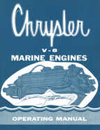 Chrysler V-8 Marine Engines manual.
